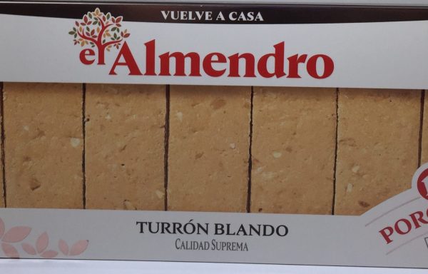 Turrón El Almendro Supr. Porc. Blando 420 gr.