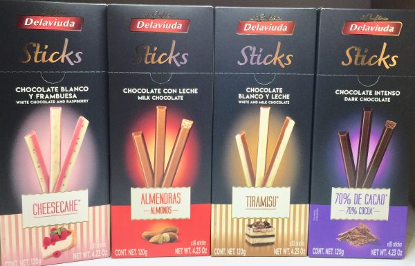 Sticks Turrón Delaviuda 120 grs.